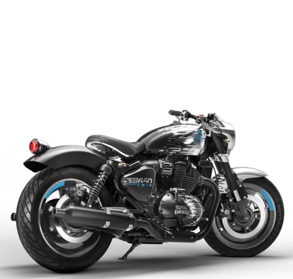 Royal Enfield SG 650 Cruiser Looks Like Terminator On Steroid! 7 Royal Enfield SG 650 in Nepal
